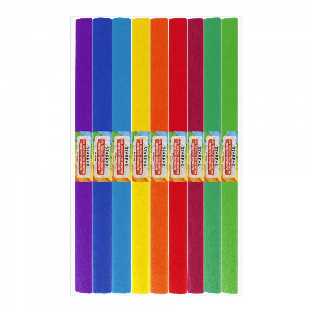Bibuła marszczona 50x200cm mix Spectrum A 10