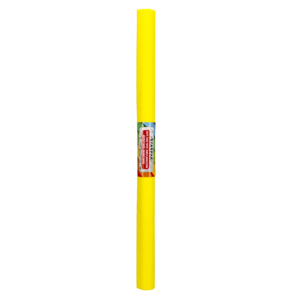 Bibuła marszczona 50x200cm cytrynowa A 10