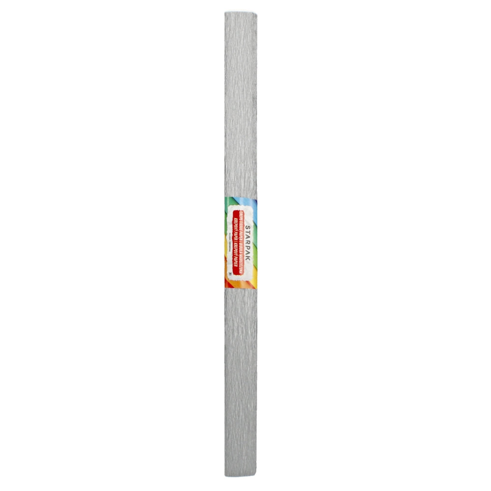 Bibuła marszczona 50x200cm srebrna A 10