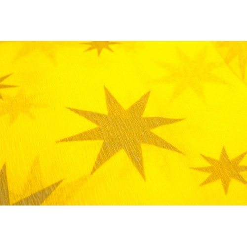 Bibuła marszczona 50x200cm gwiazdki mix A 10