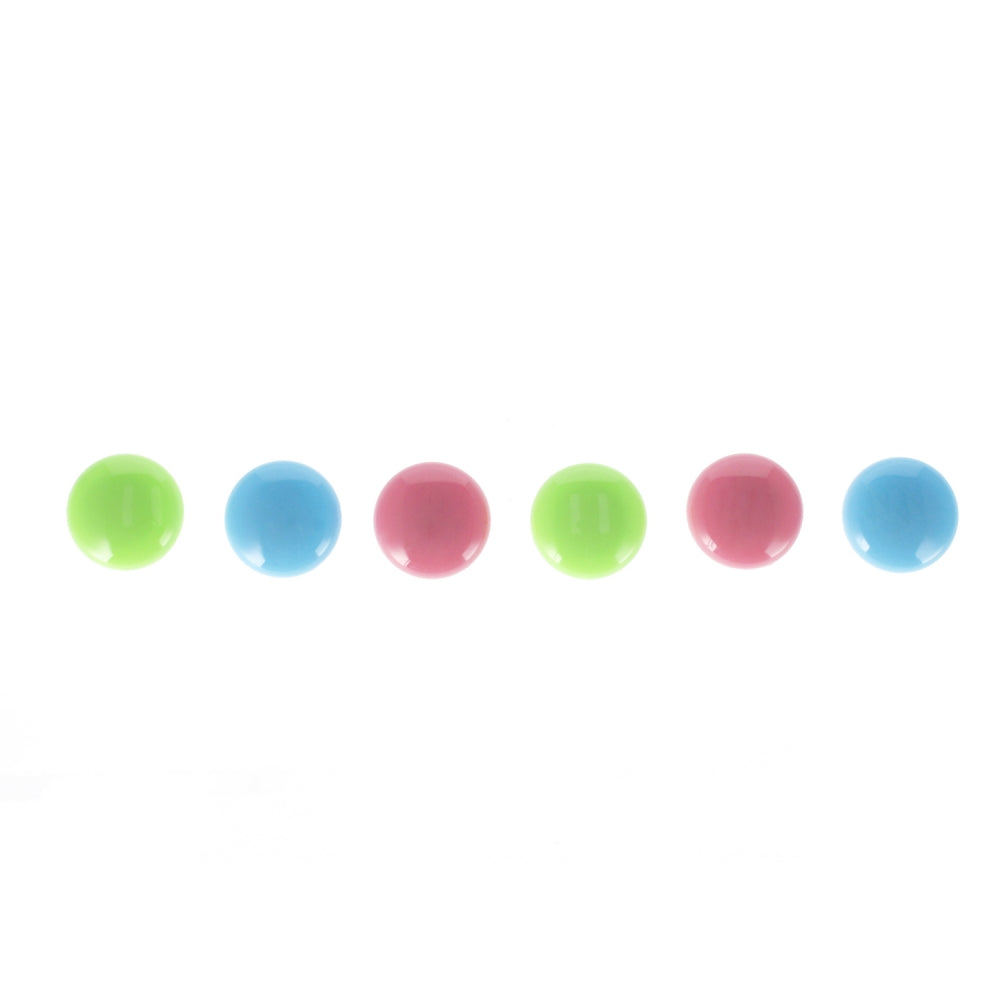 Magnesy 30mm pastel op6szt