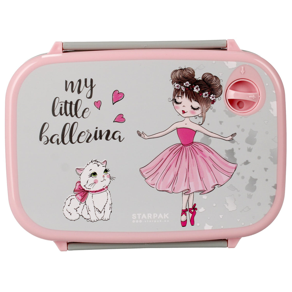 Pudełko śniadaniowe Balerina pastel
