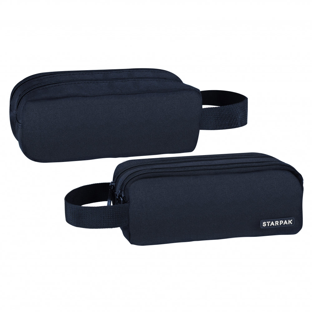 Piórnik saszetka 2zamki Navy blue