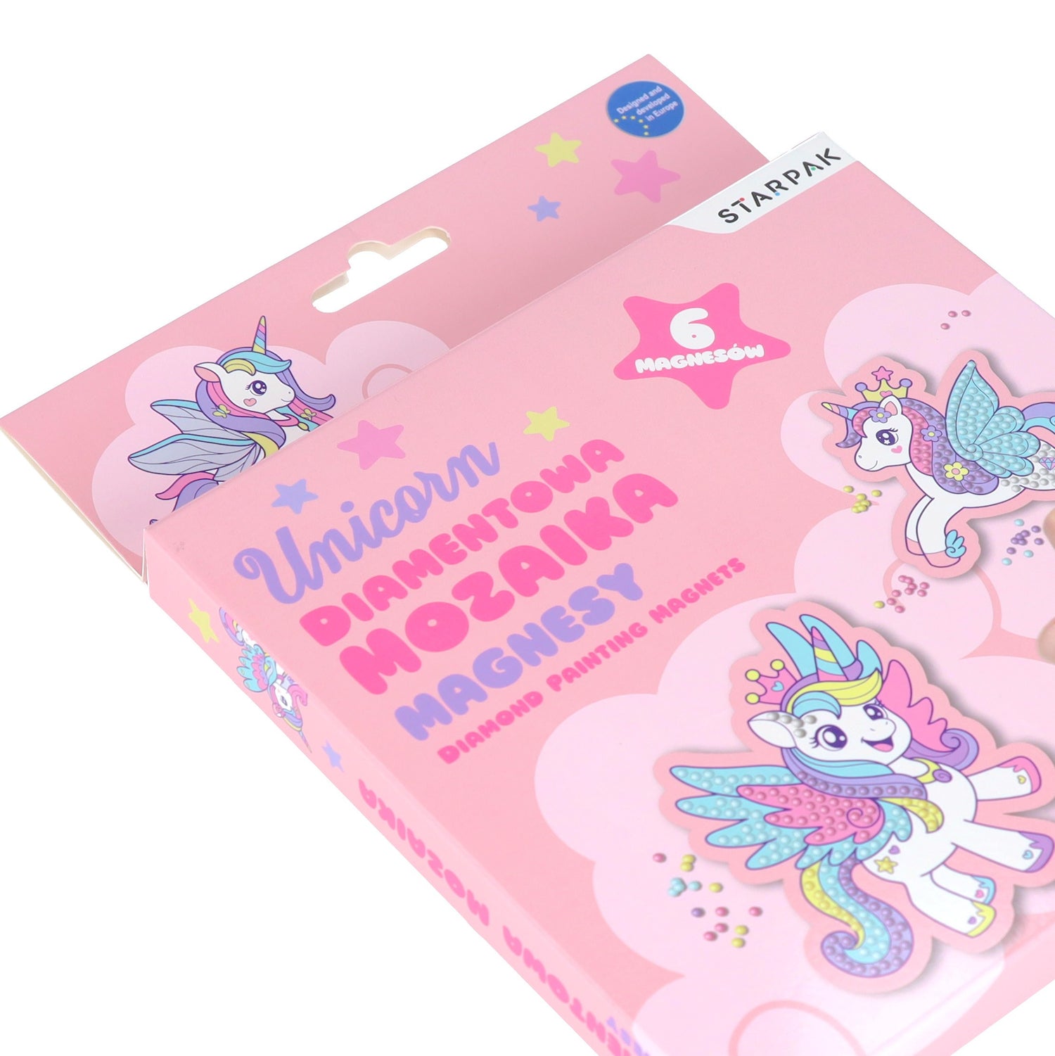 Zestaw kreatywny Mozaika diamentowa Unicorn