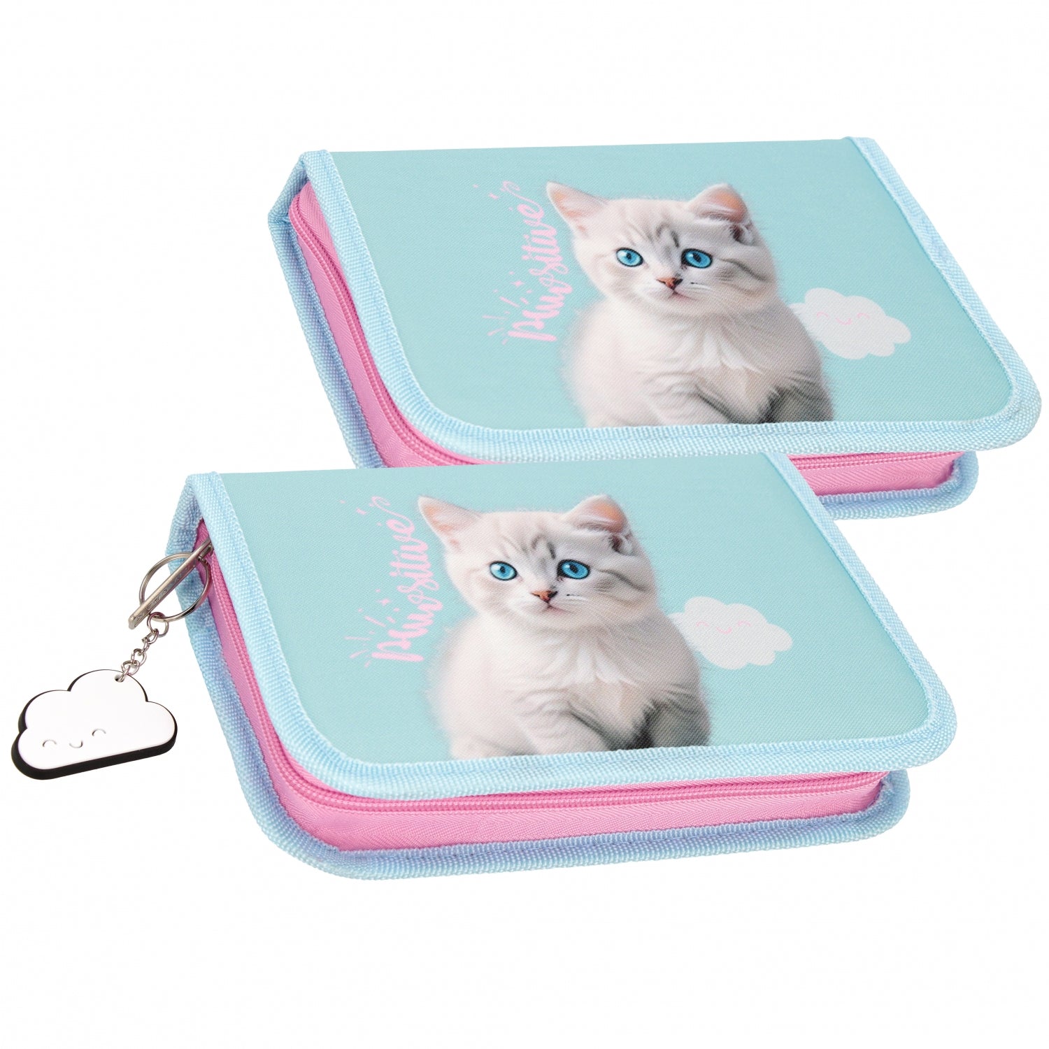 Piórnik 1zamek 2klapki bez wyposażenia Cuties Kitty
