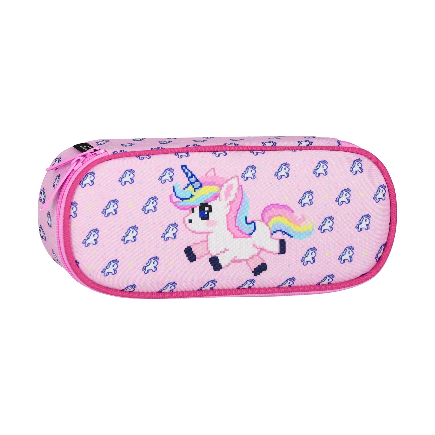 Piórnik saszetka 1zamek Pixel Unicorn
