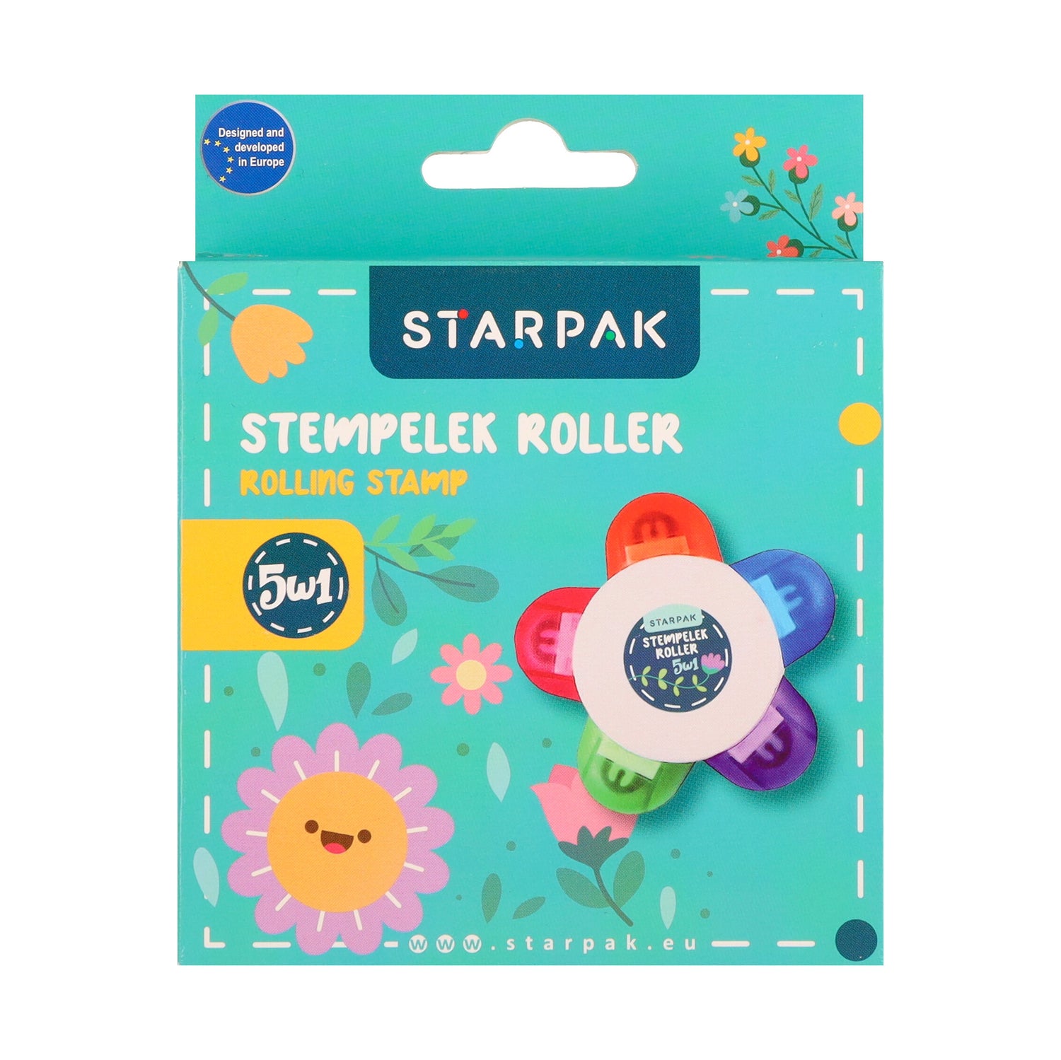 Stempel roller 5w1 Flower