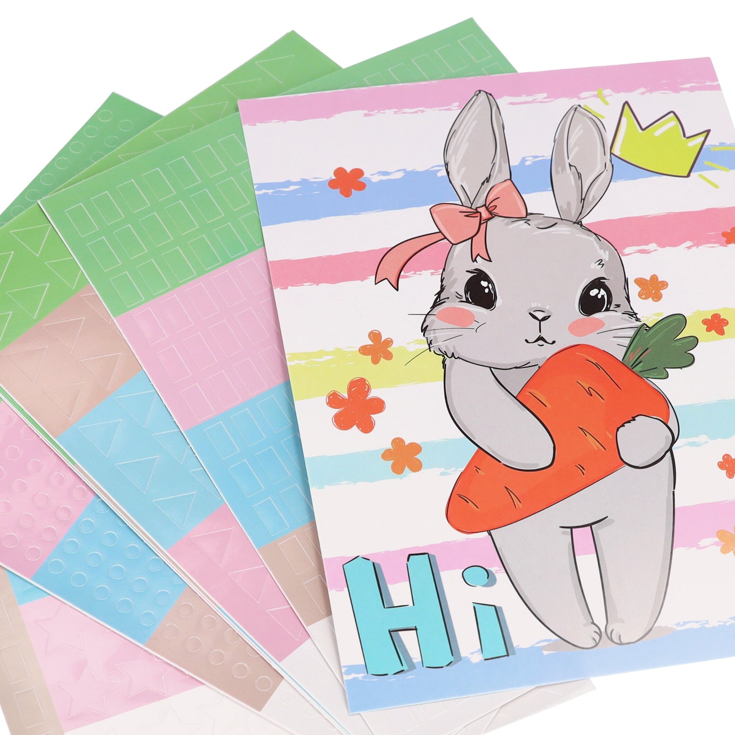 Zestaw kreatywny Książeczka z mozaikami Rabbit