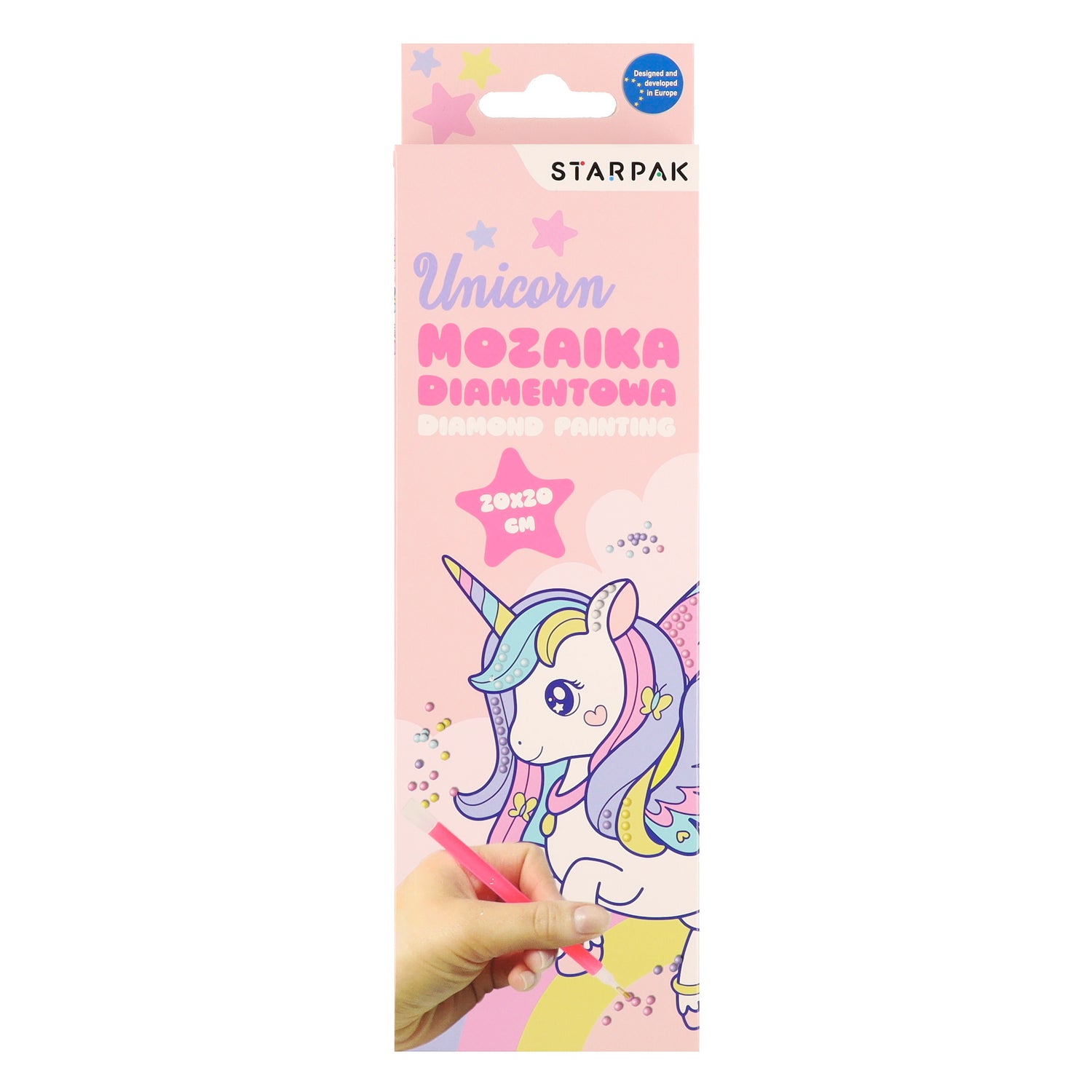 Zestaw kreatywny Mozaika diamentowa Unicorn
