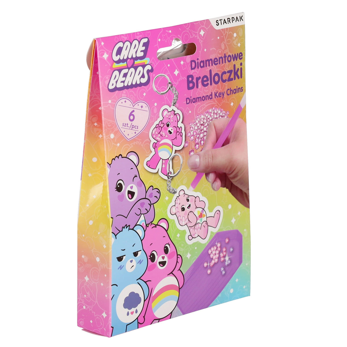 Zestaw kreatywny Brelok mozaika Care Bears
