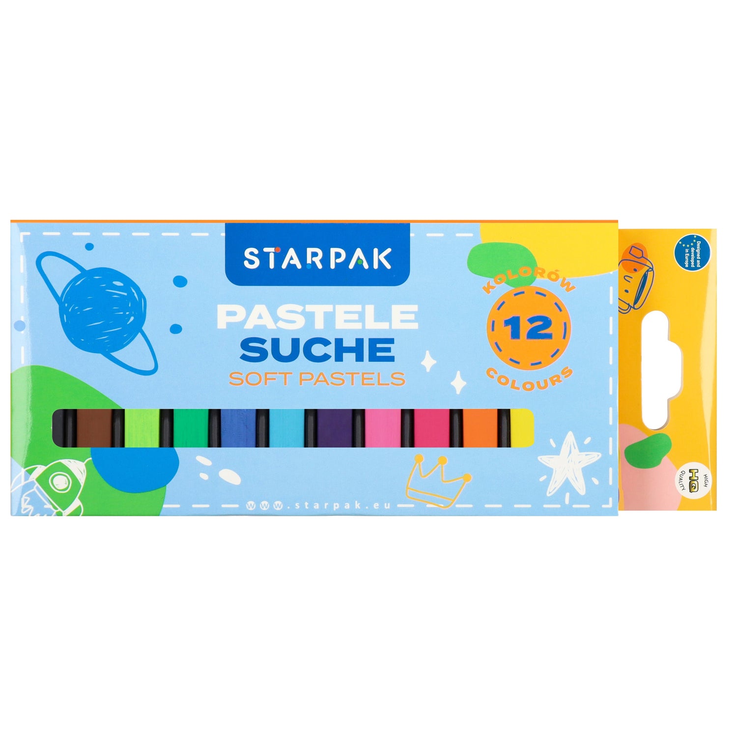 Pastele suche 12 kolorów