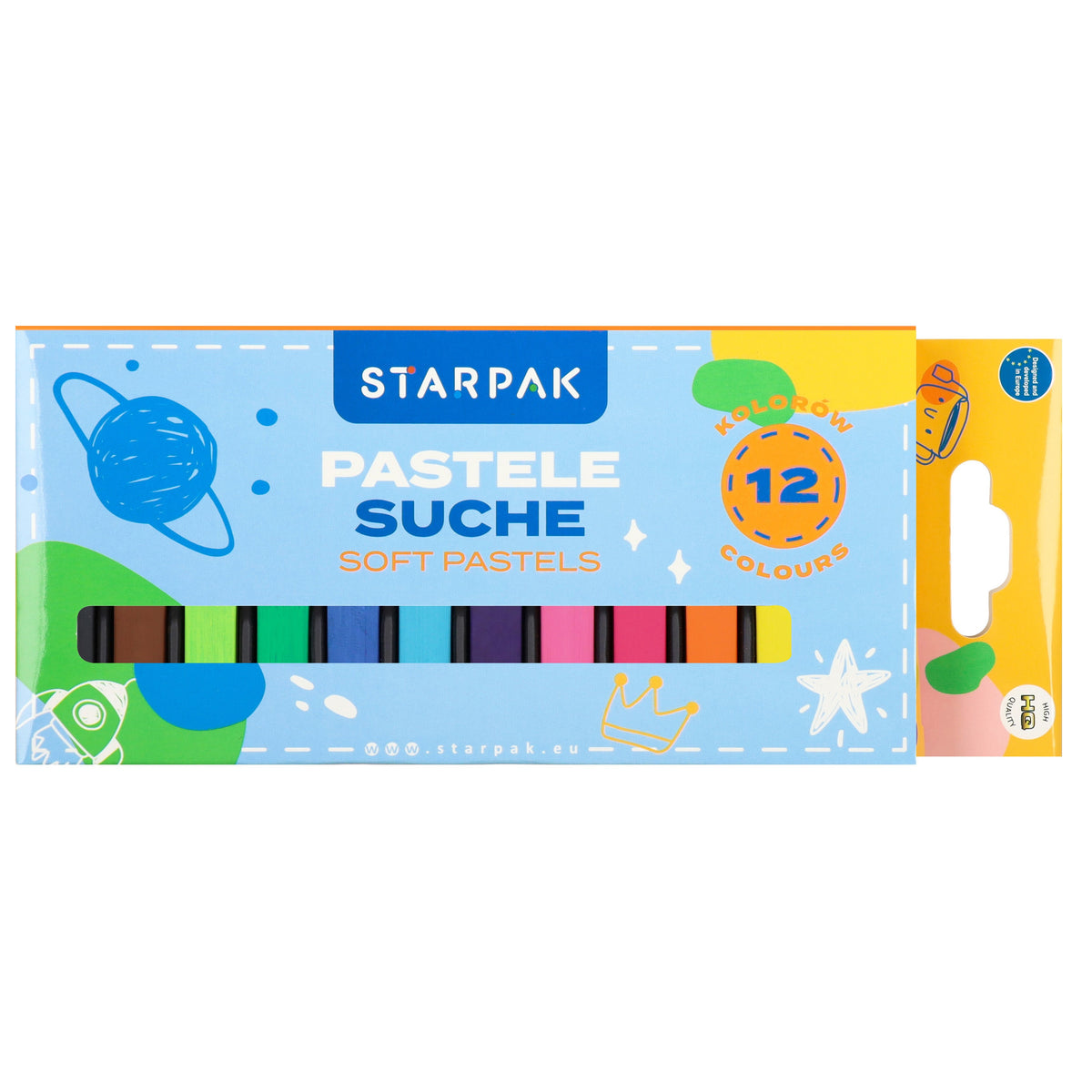Pastele suche 12 kolorów