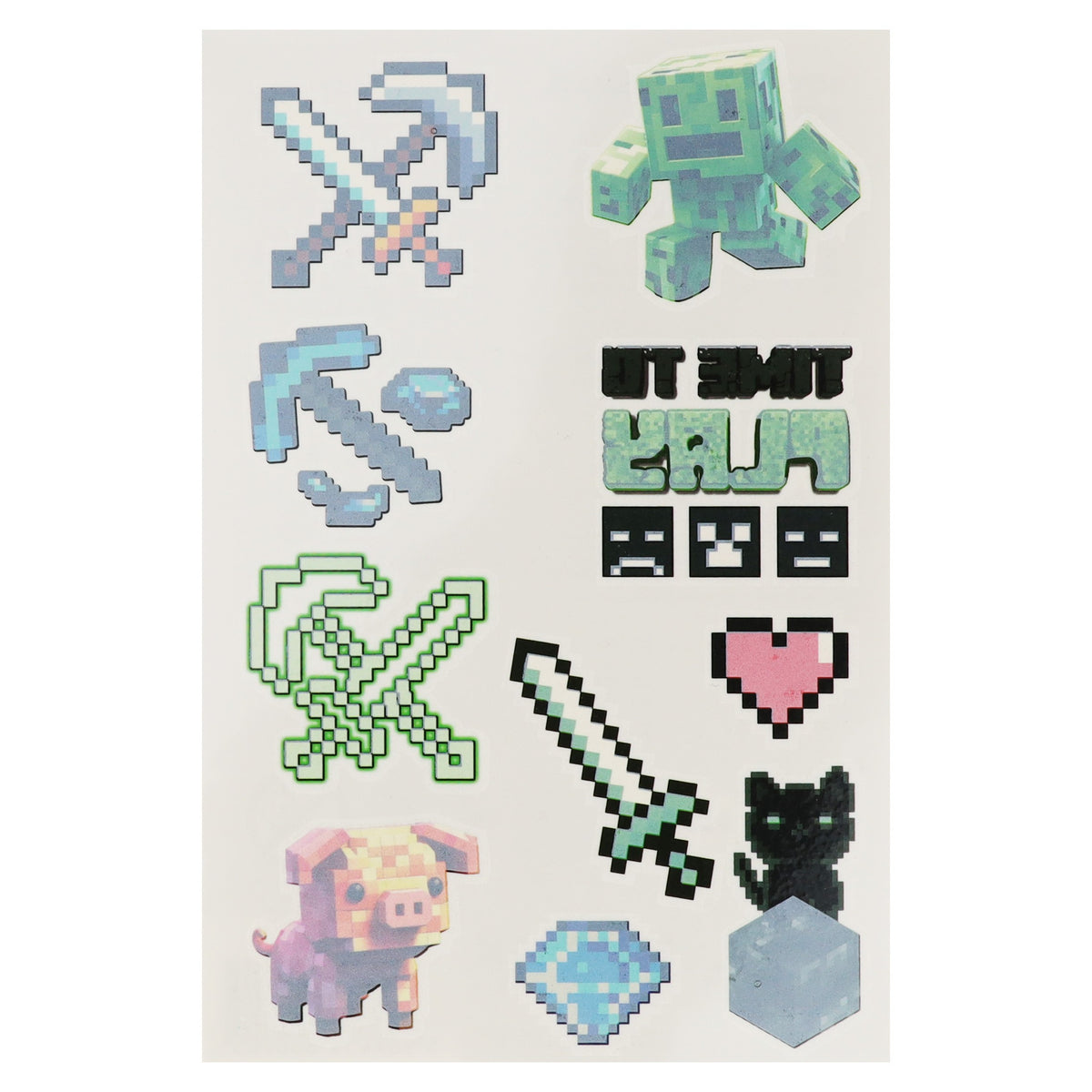 Tatuaże 10 x19 cm Pixel