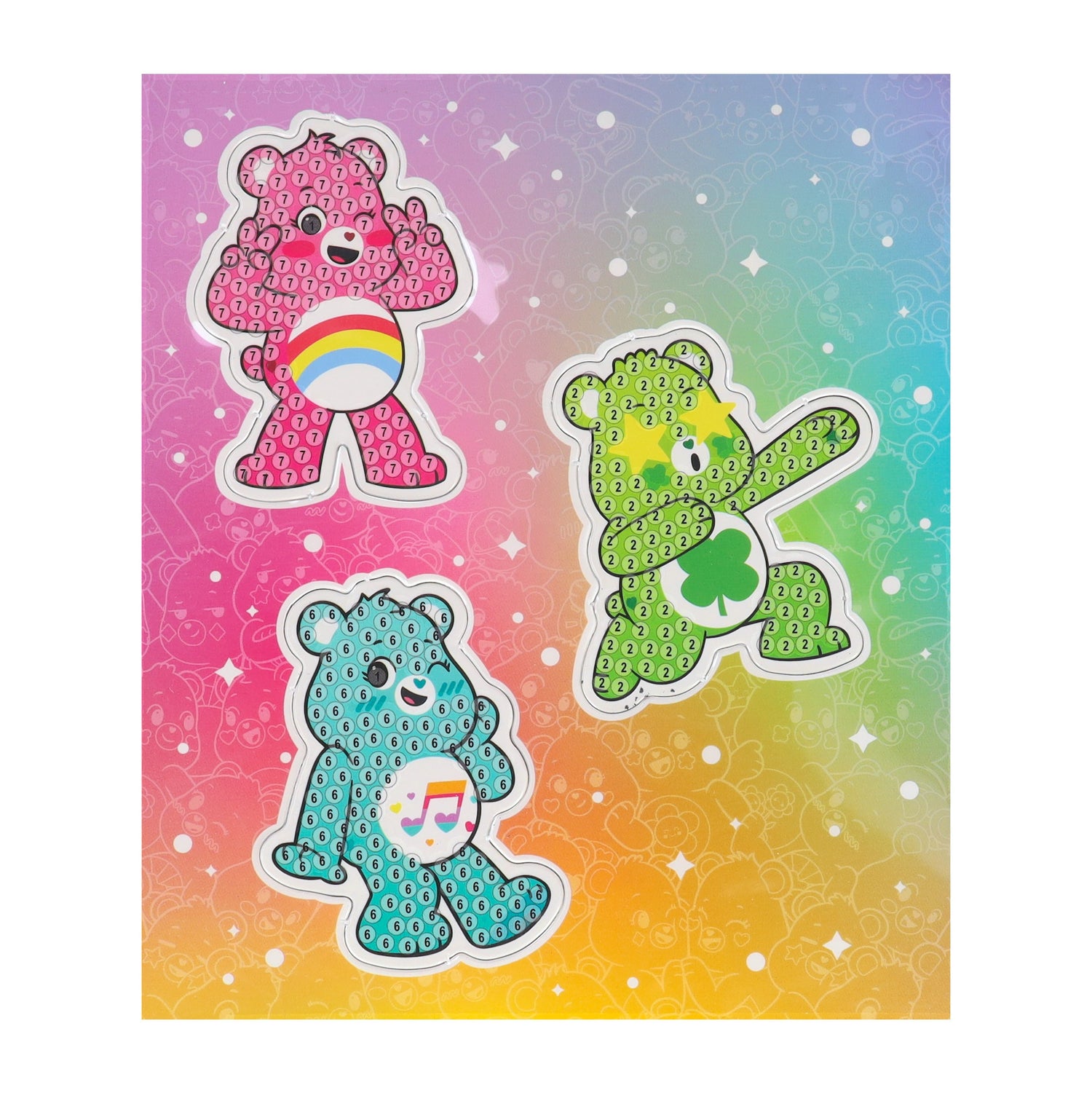 Zestaw kreatywny Mozaika diamentowa Care Bears