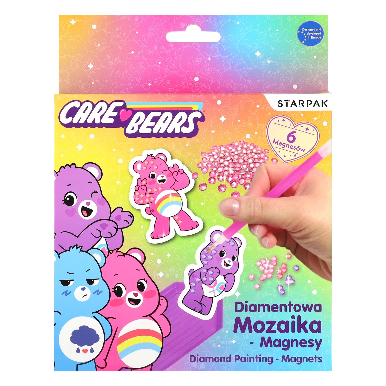 Zestaw kreatywny Mozaika diamentowa Care Bears