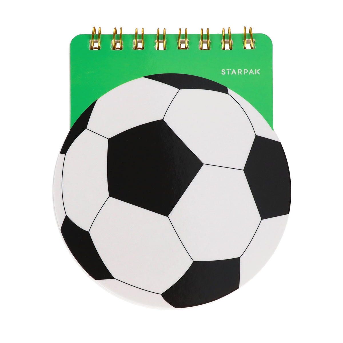 Kołonotes 9x10 cm 40 kartek Football STARPAK 589685