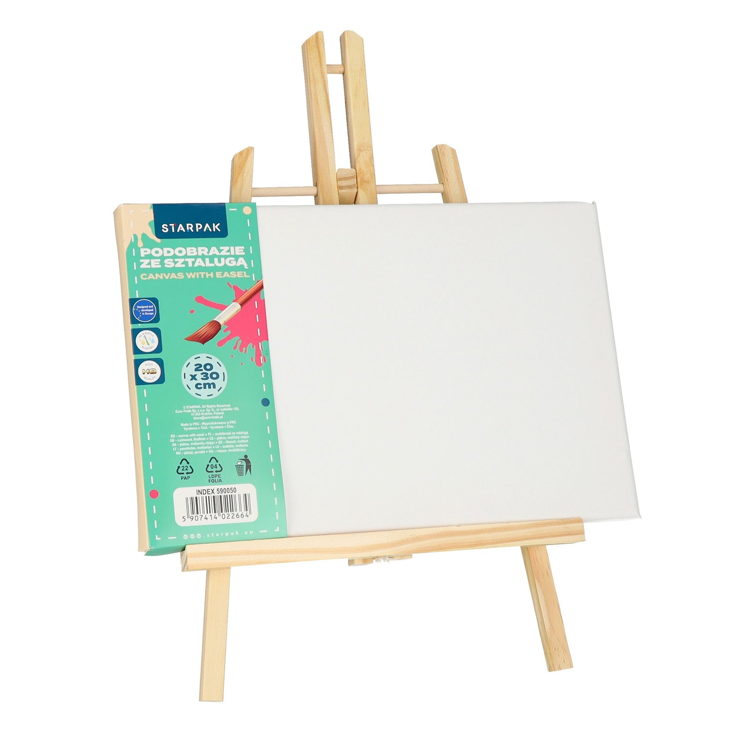 Podobrazie 20x30  ze sztalugą