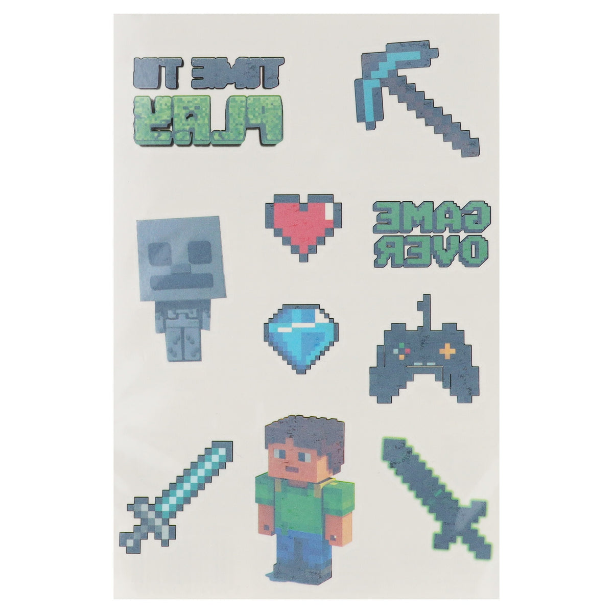 Tatuaże 10x19 cm Pixel