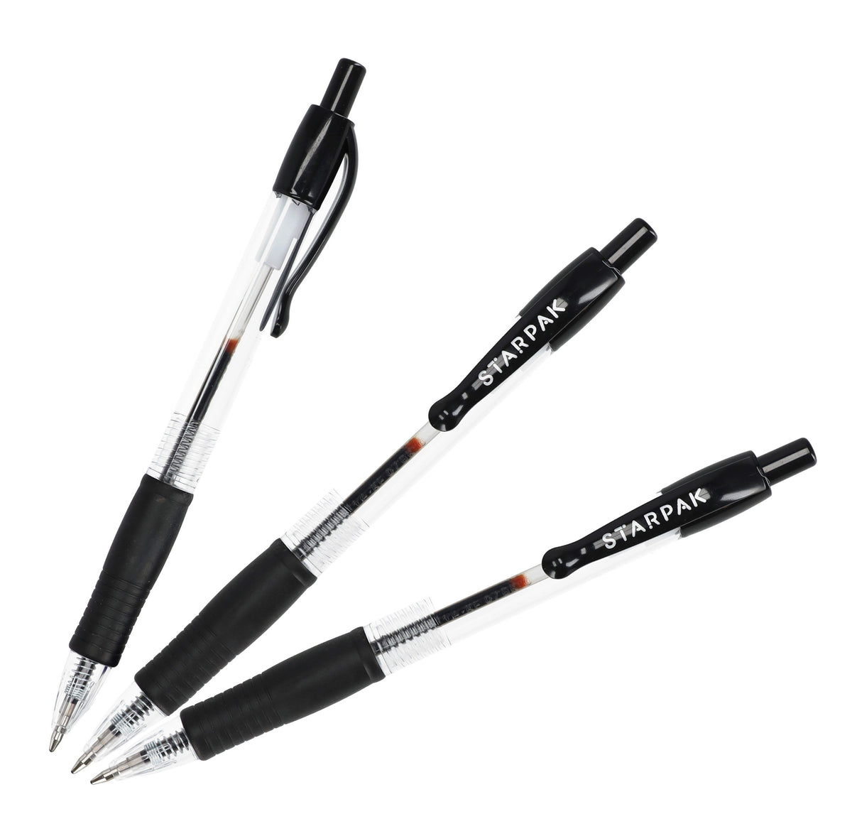 Długopis automatyczny Office 0.7mm czarny A 3  STARPAK 595655
