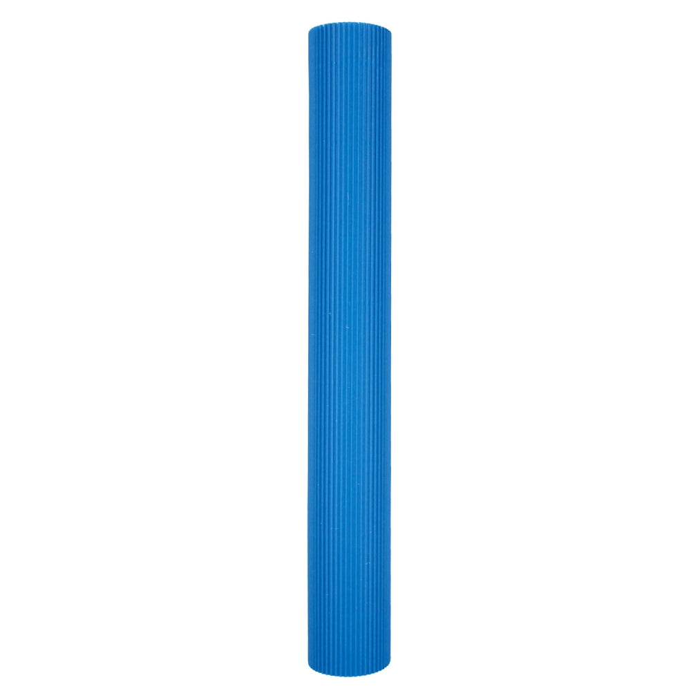 Corrugated cardboard B2 on roll blue