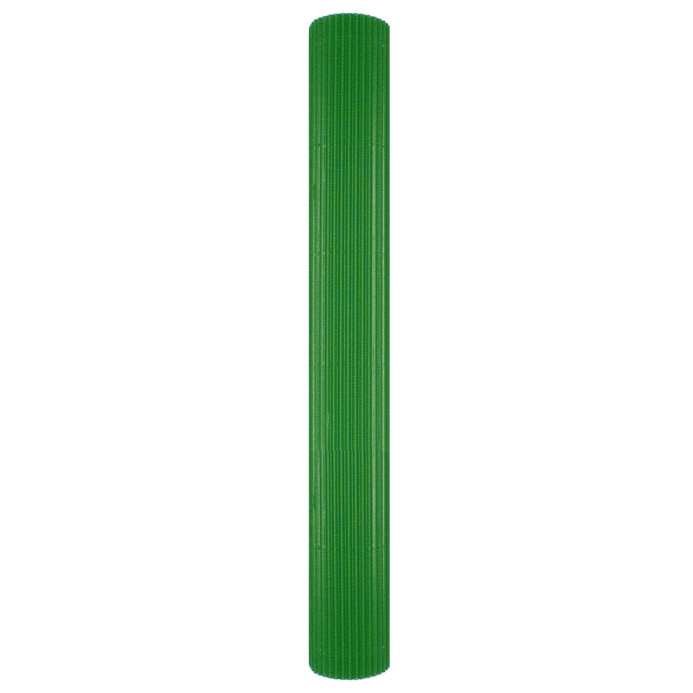 Corrugated cardboard B2 dark green in a roll