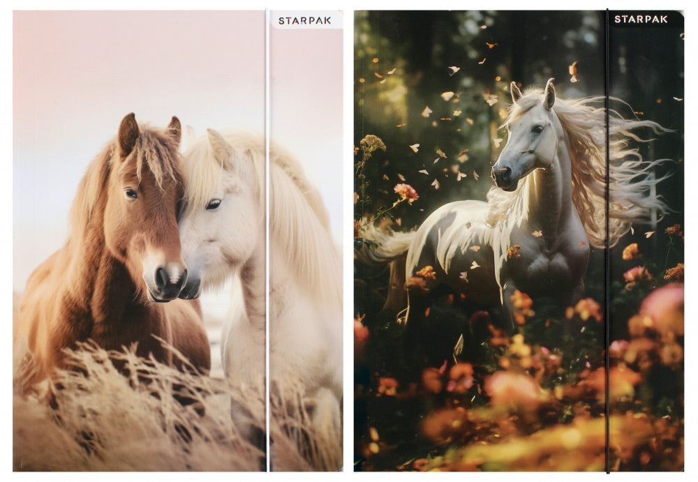 Teczka z gumką A4 Horses