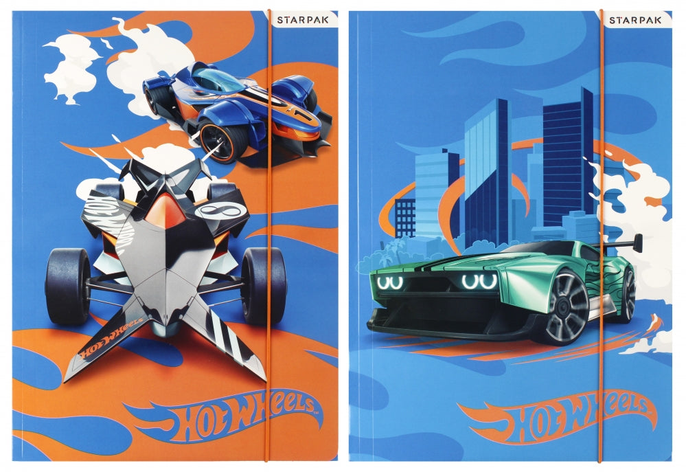 Teczka z gumką A4 Hot Wheels