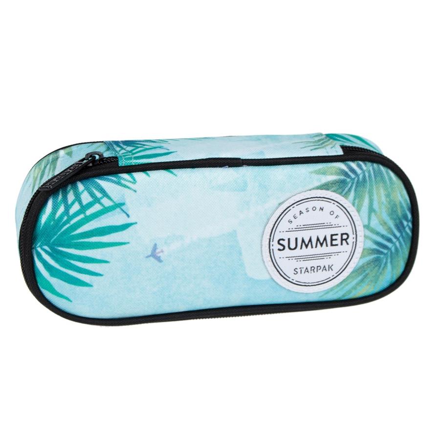 Pencil case oval Summer