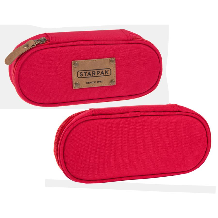 Ruby oval pencil case