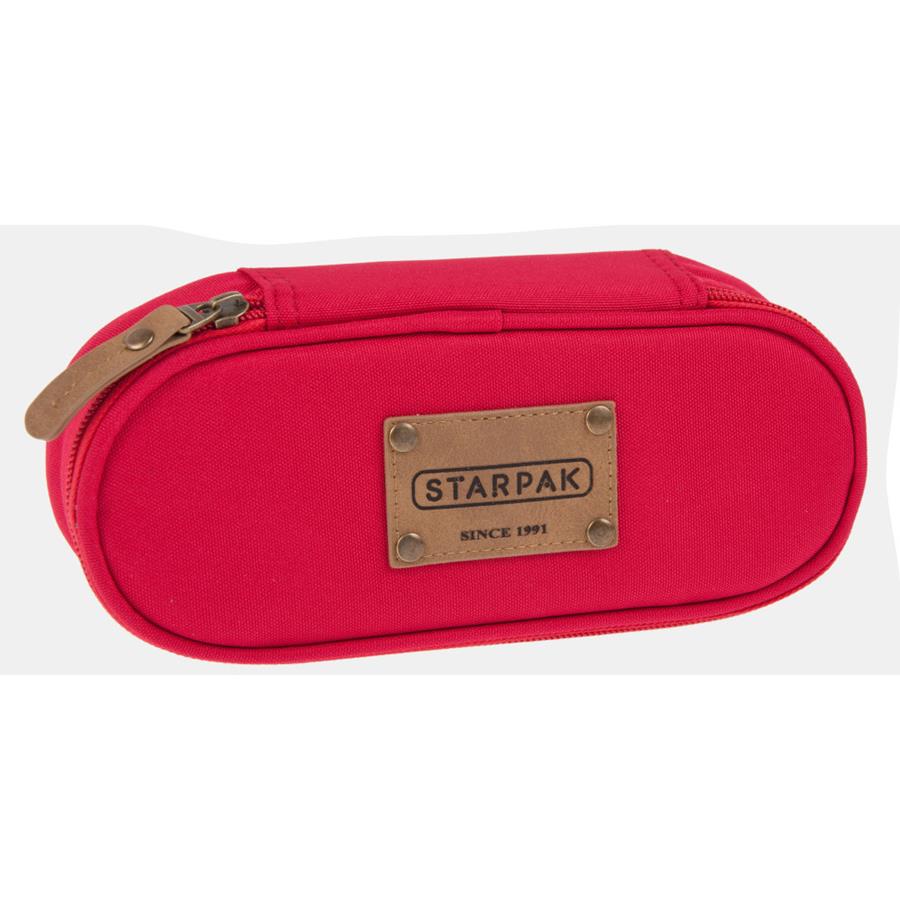 Ruby oval pencil case