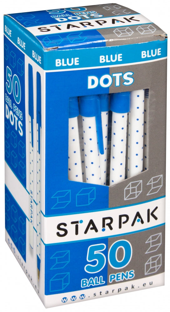 Długopis zamykany Dots