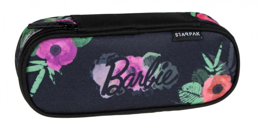 Pencil case pouch 1 zip Barbie