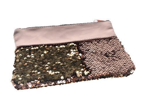 Sequin pencil case, 1 zip
