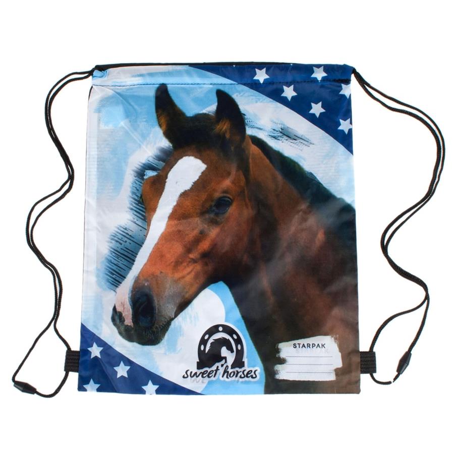 Horses school bag