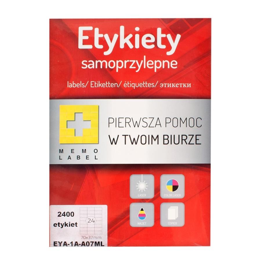 Etykieta samoprzylepna 70x37
