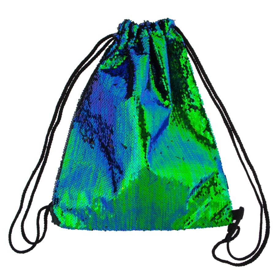 Worek na buty z cekinami Green