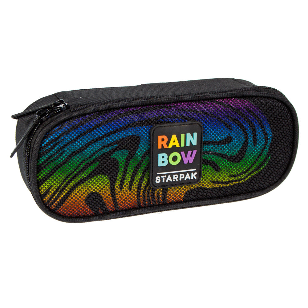 Rainbow pencil pouch