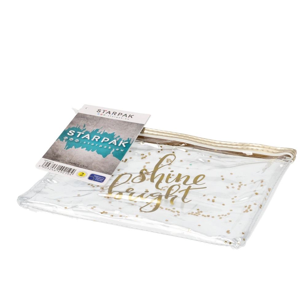 Gloss Gold Pencil Case