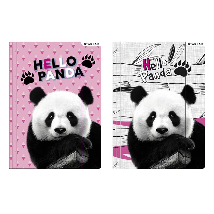 Elastic folder PAP A4 Panda FOL 10/100