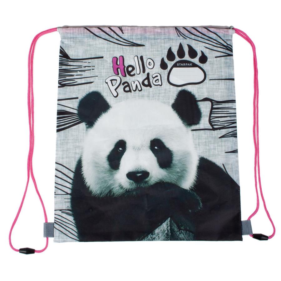 Panda school shoulder bag