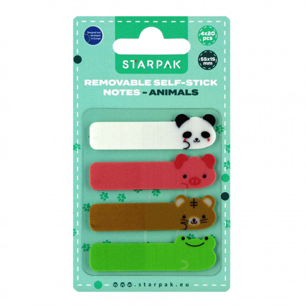 Zakładka indeksująca 55x15/20k 4wzory Animal