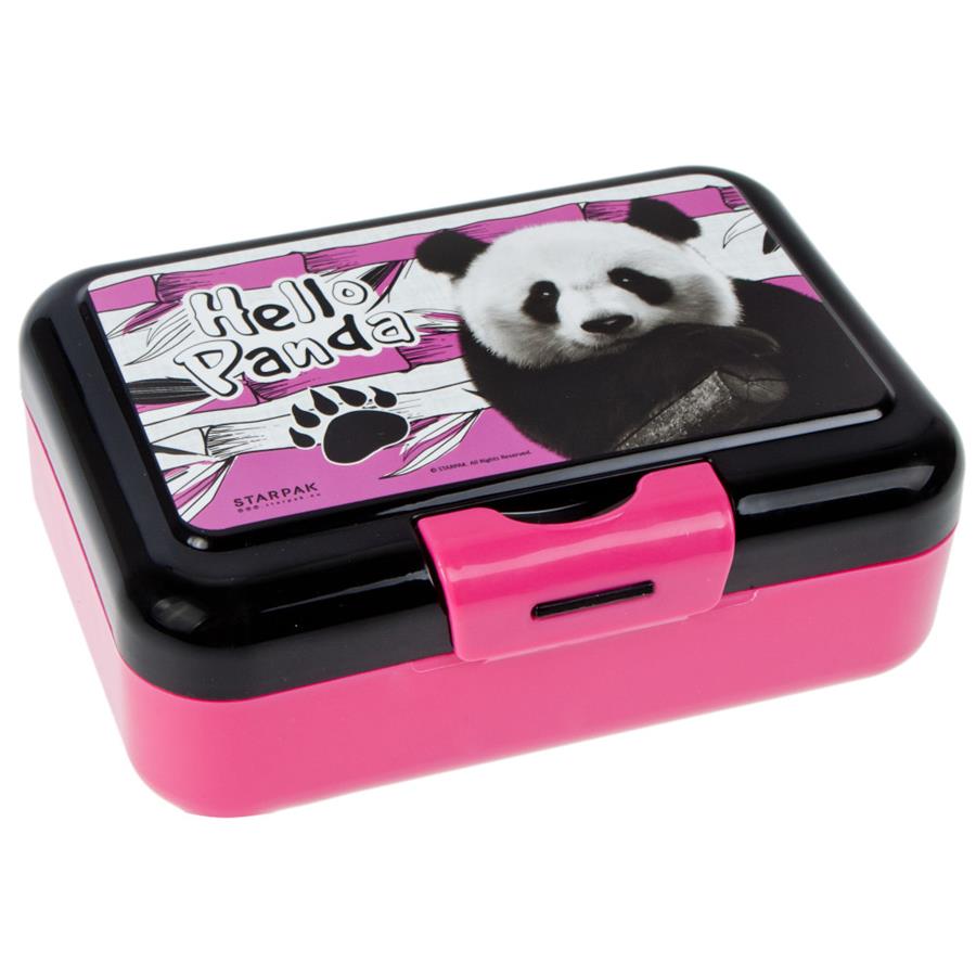 Bidon z pudełkiem śniadaniowym Panda