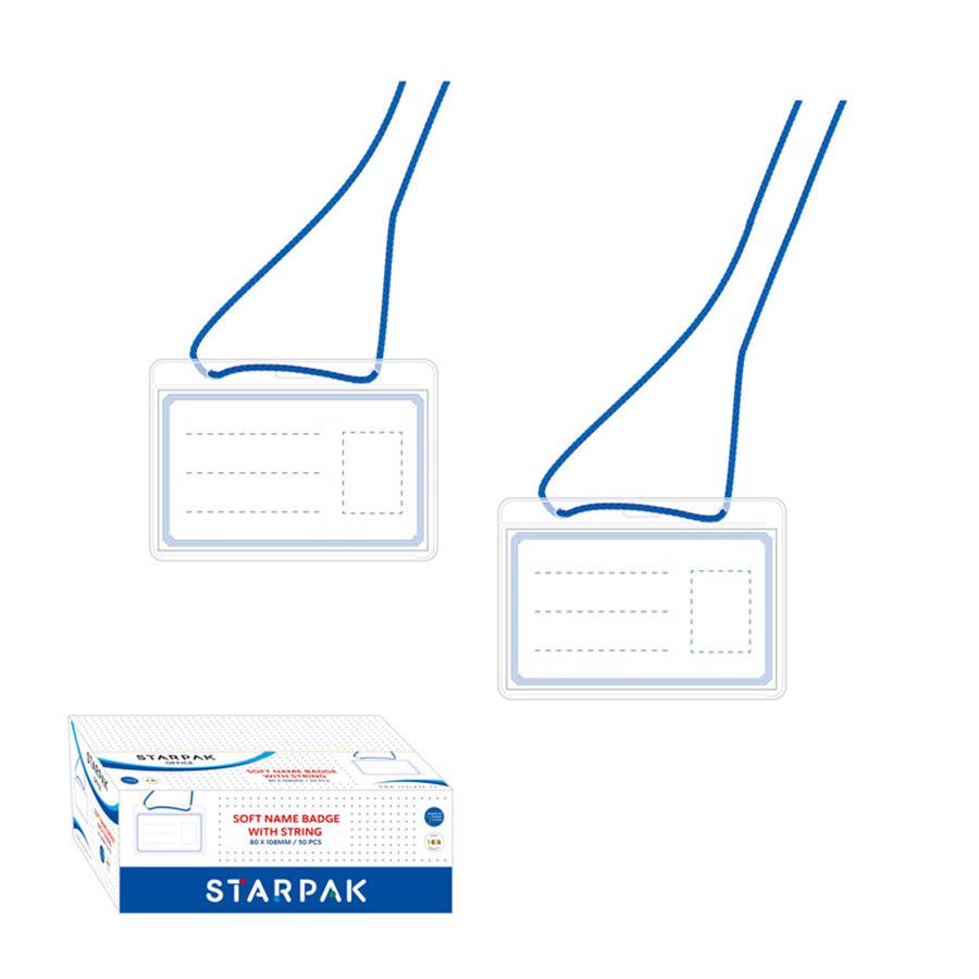 Identyfikator PP 80x108 z taśmą A 50