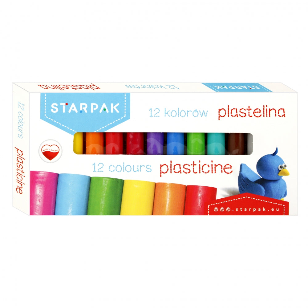 Plastelina 12 kolorów