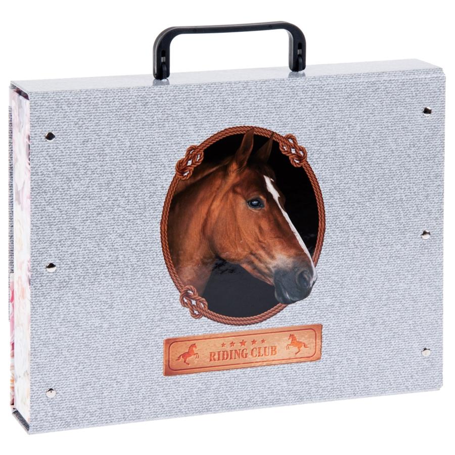 Portfolio with Handle A4 Horses