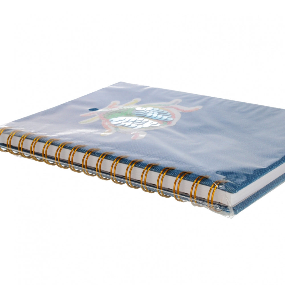 Kołonotes A5/100k oprawa twarda jeans