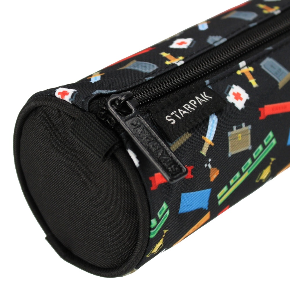 Pencil case tube 1 zip Pixel