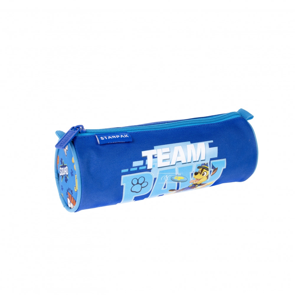 Pencil case tube 1 zipper Paw Patrol boy