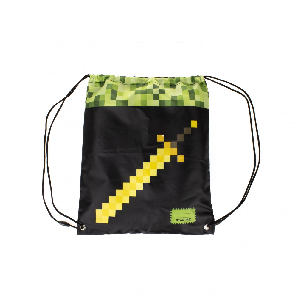 Pixel Green Shoulder Bag