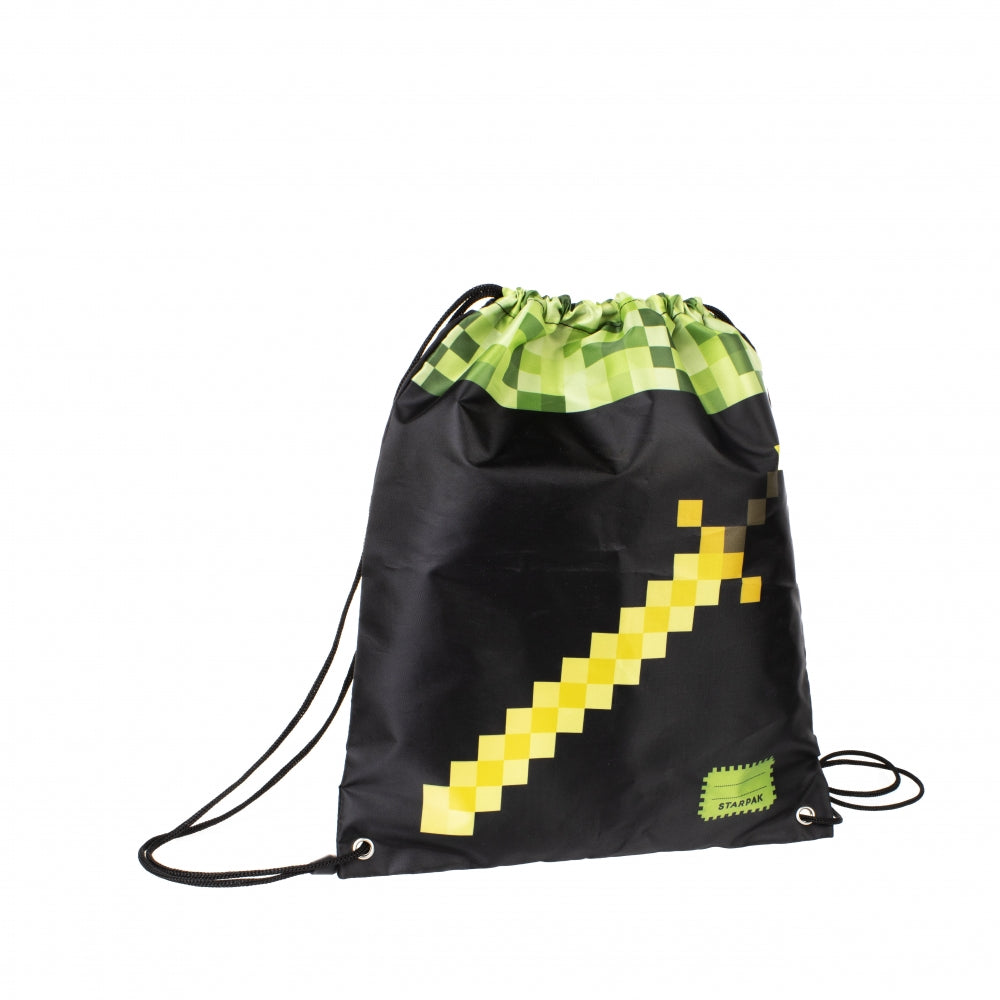 Pixel Green Shoulder Bag